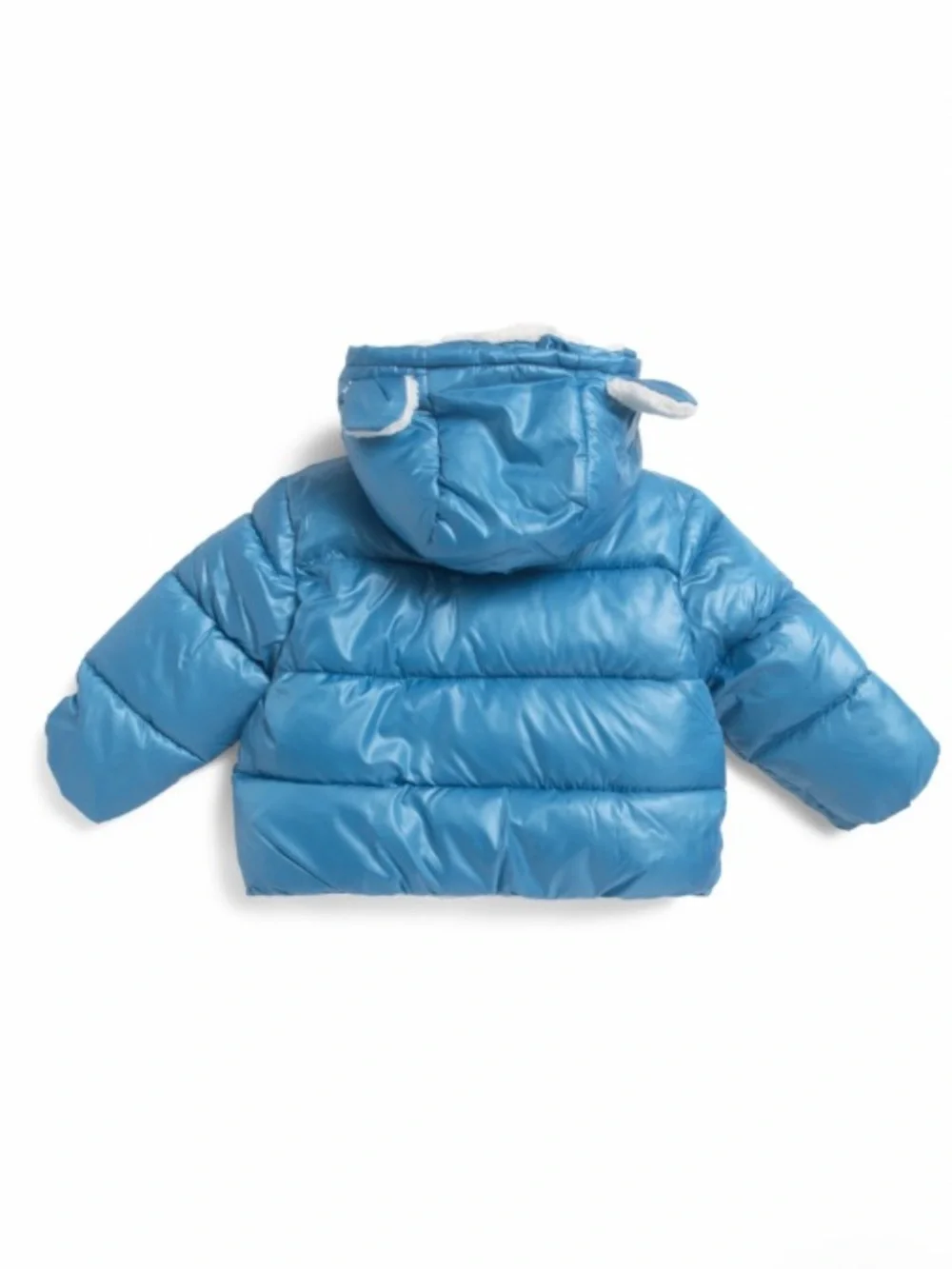 Rothschild infant boys sherpa trim Blue Puffer Jacket